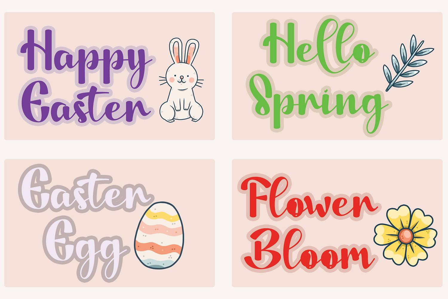 Fattia Spring Font sample