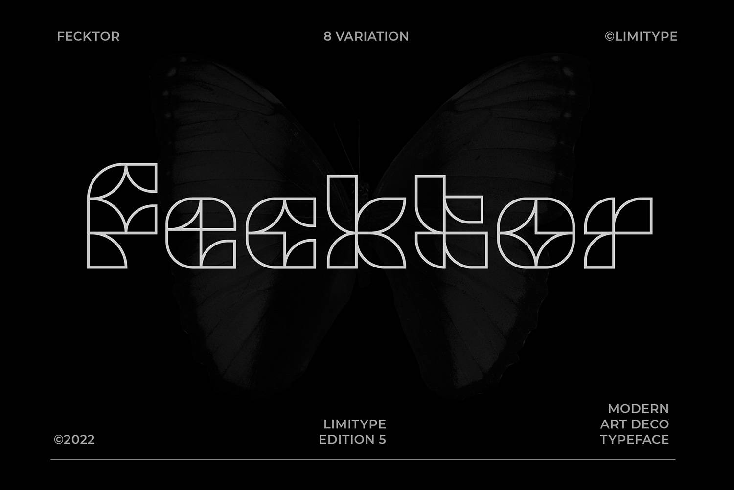 Fecktor Font sample