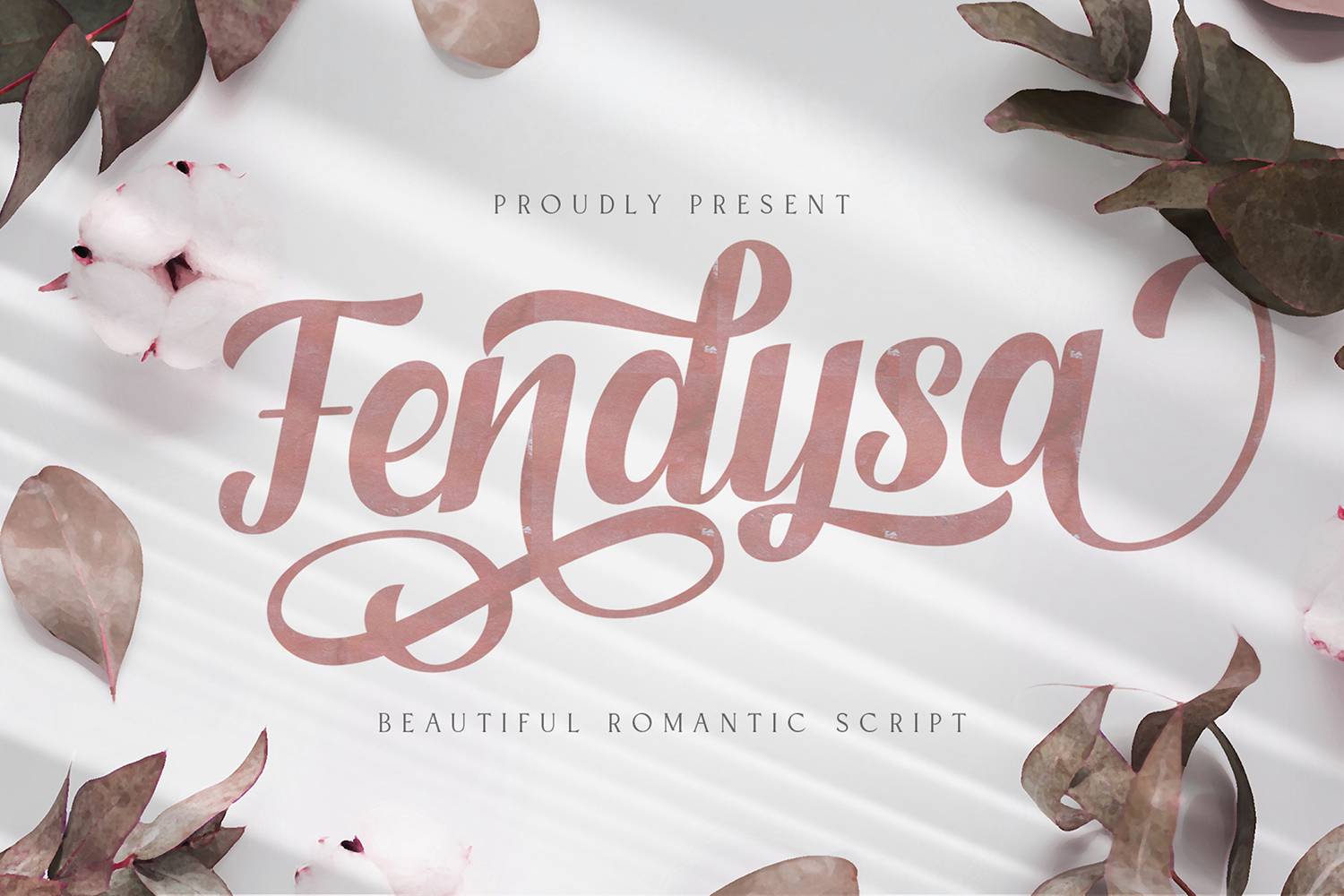Fendysa Font sample