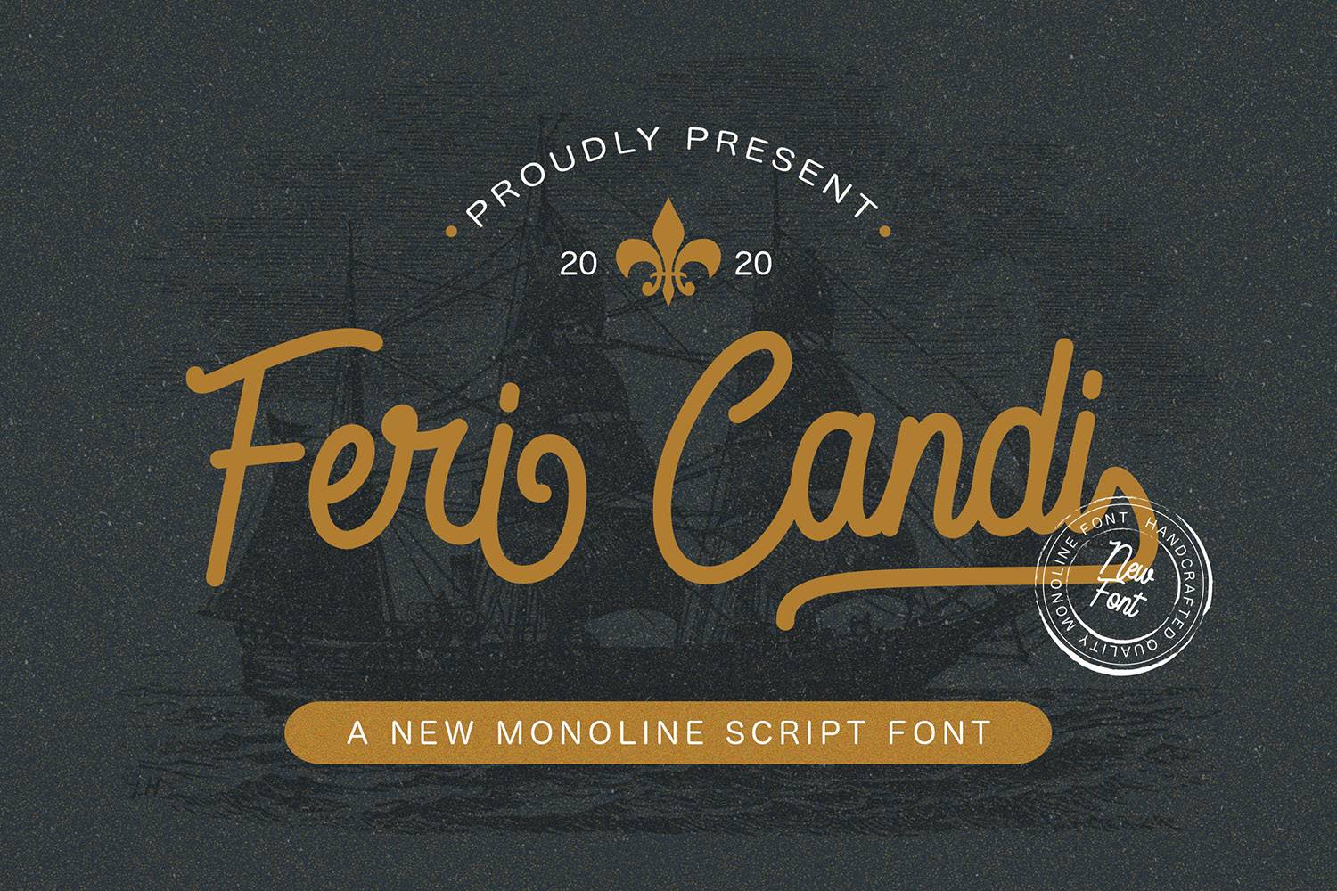Feri Candi Font sample