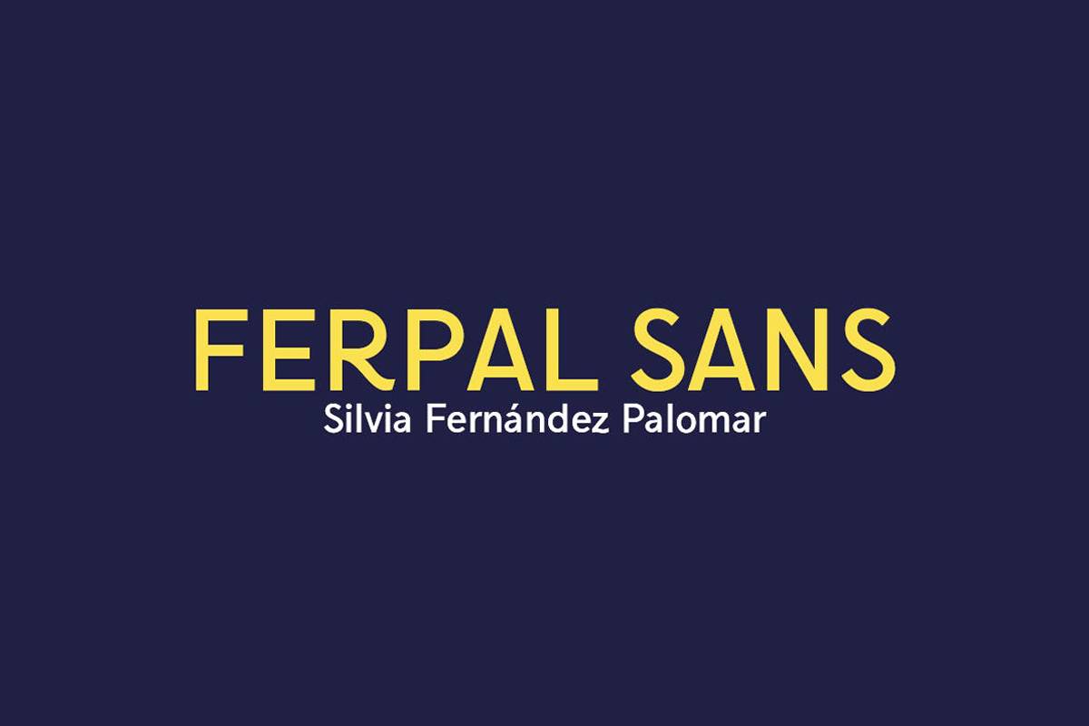 Ferpal Sans Typeface sample