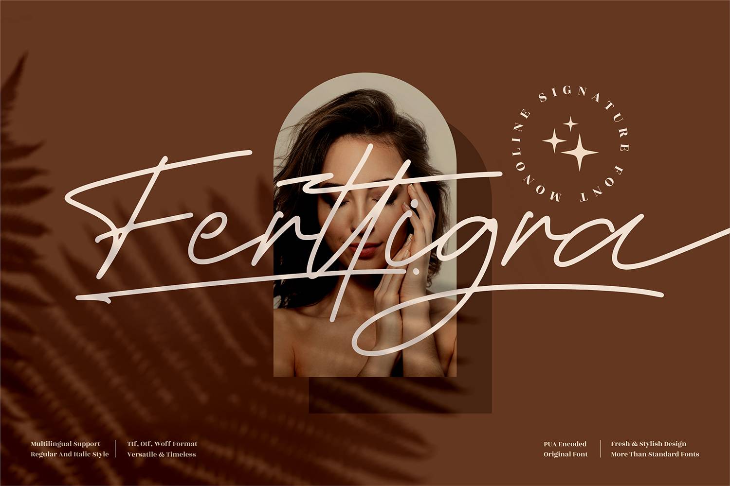 Ferttigra Font sample