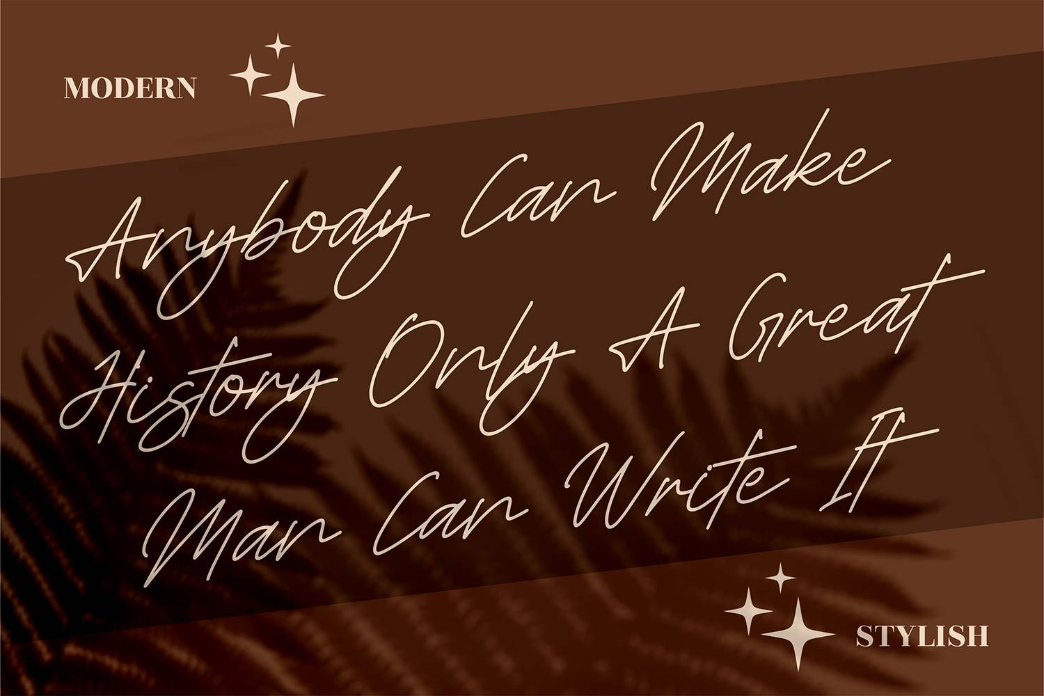 Ferttigra Font sample