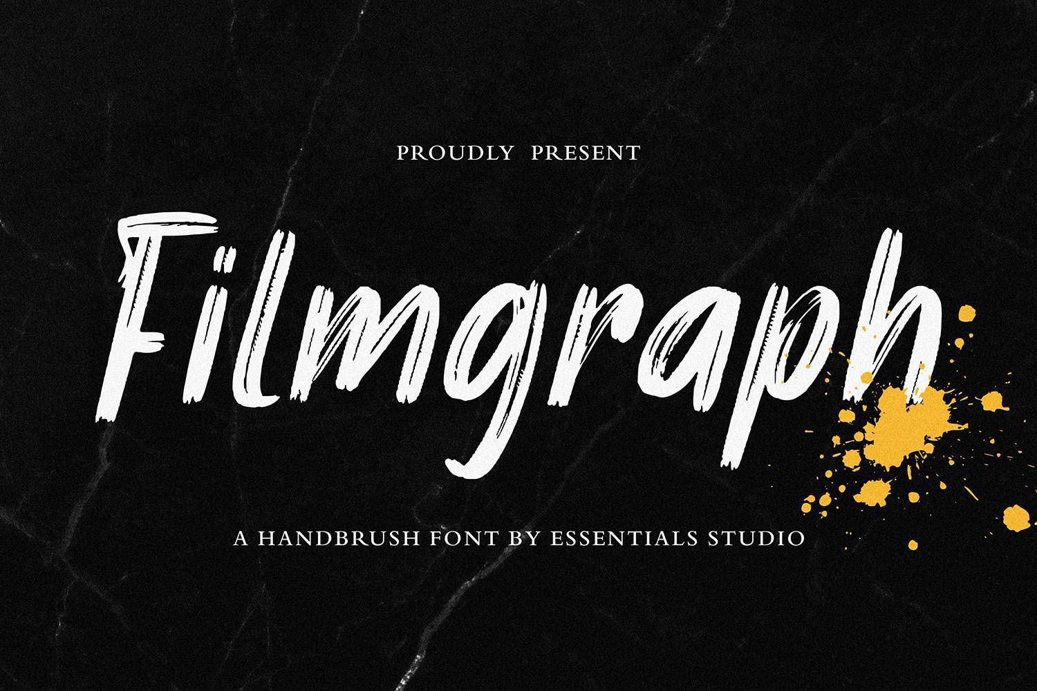 Filmgraph Font sample