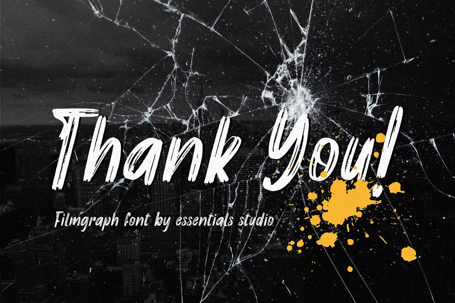 Filmgraph Font sample