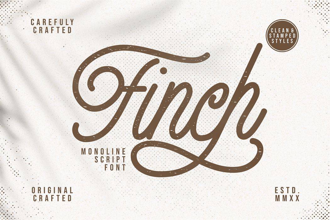 Finch Font sample
