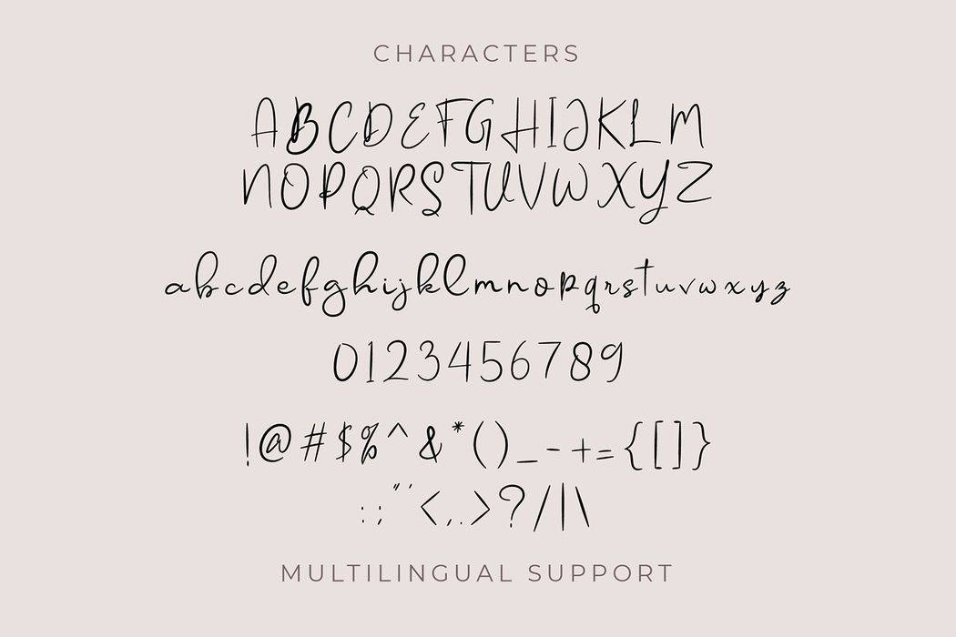 Findastone Font sample