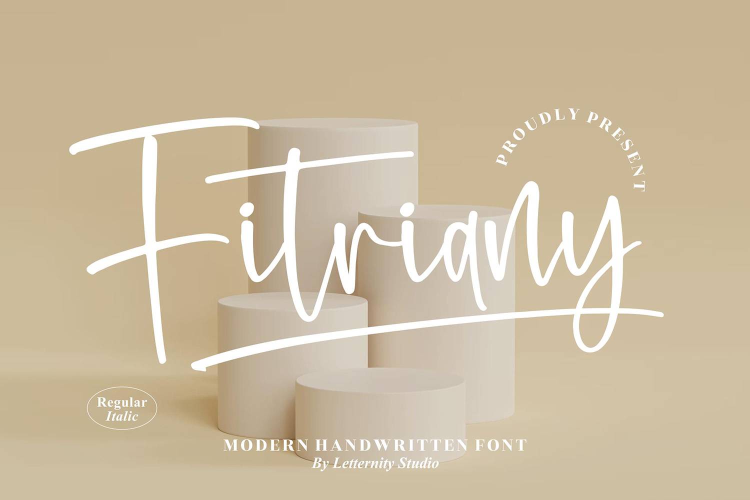 Fitriany Font sample