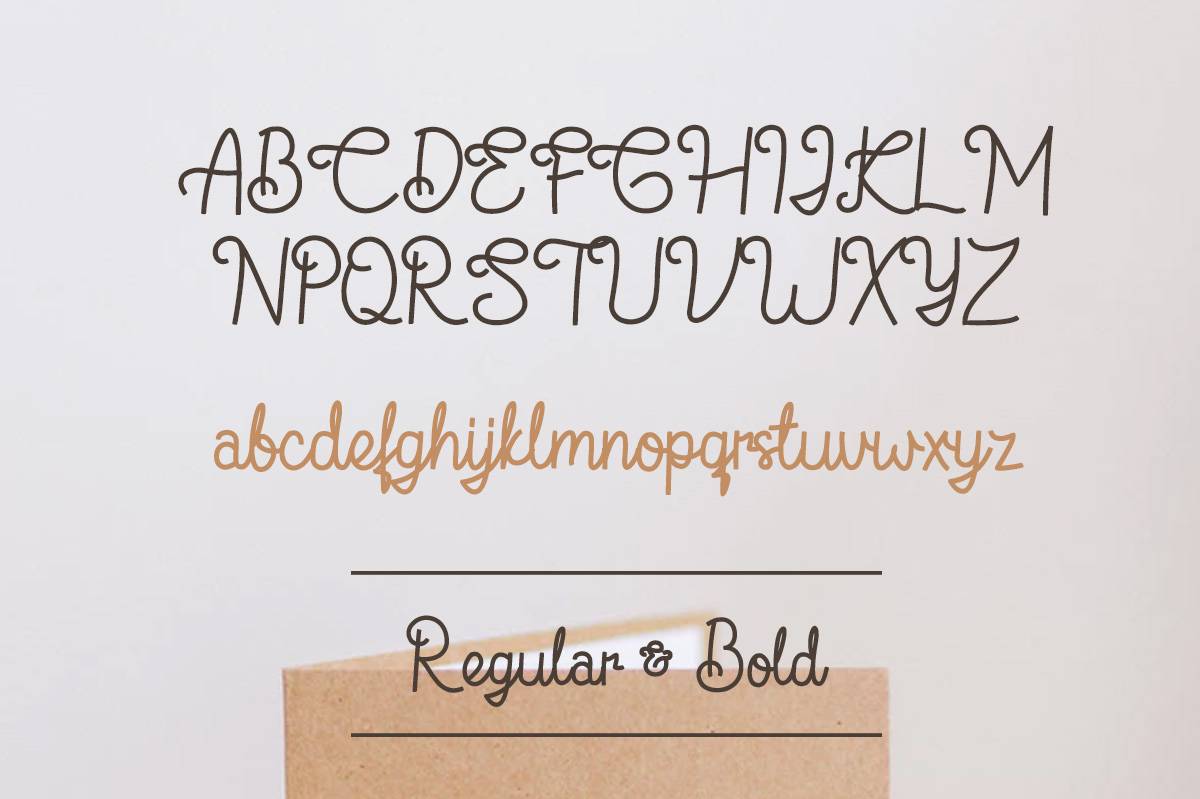 Flamingo Font sample