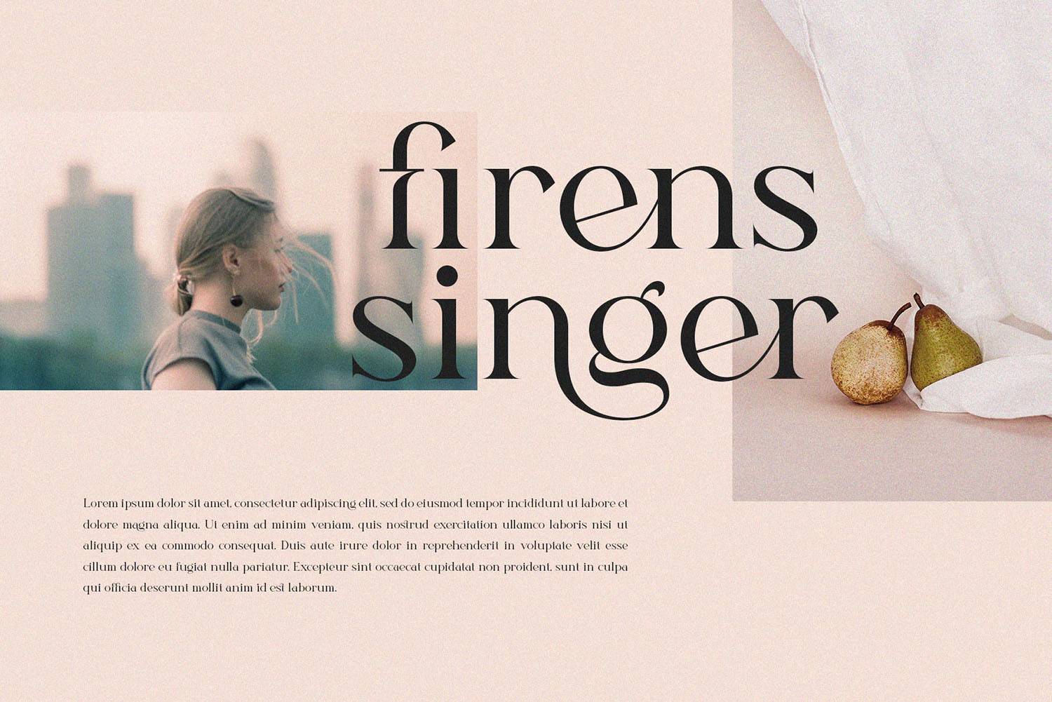 Fligen Font sample