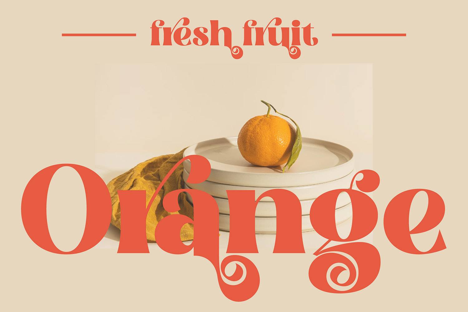 Florals Bright Font sample