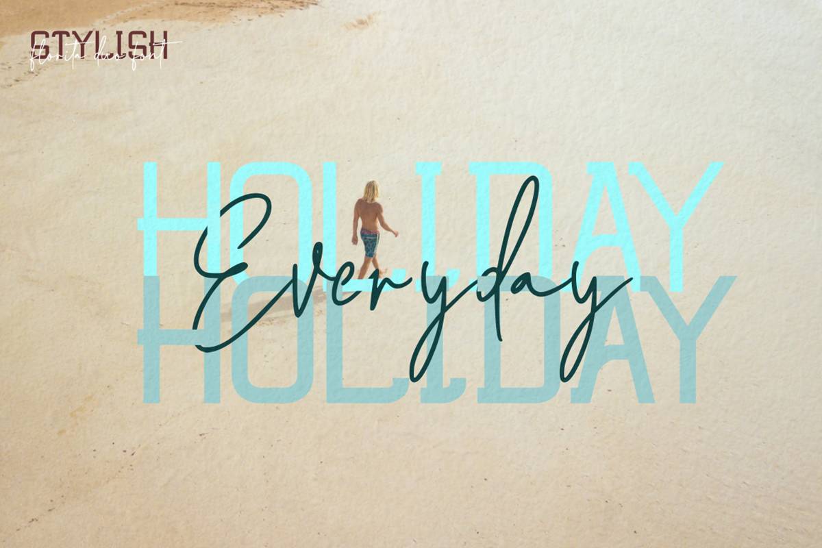 Florita Duo Font sample