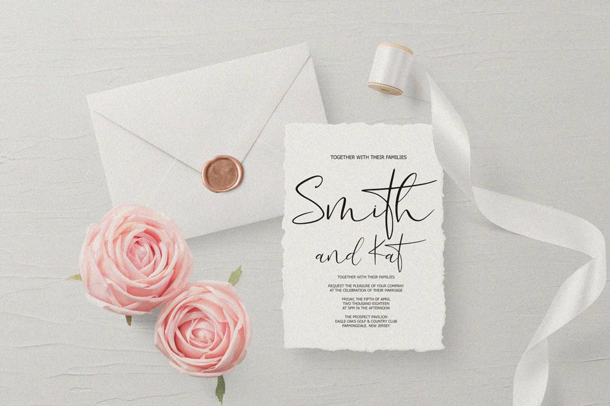 Flowatt Font sample