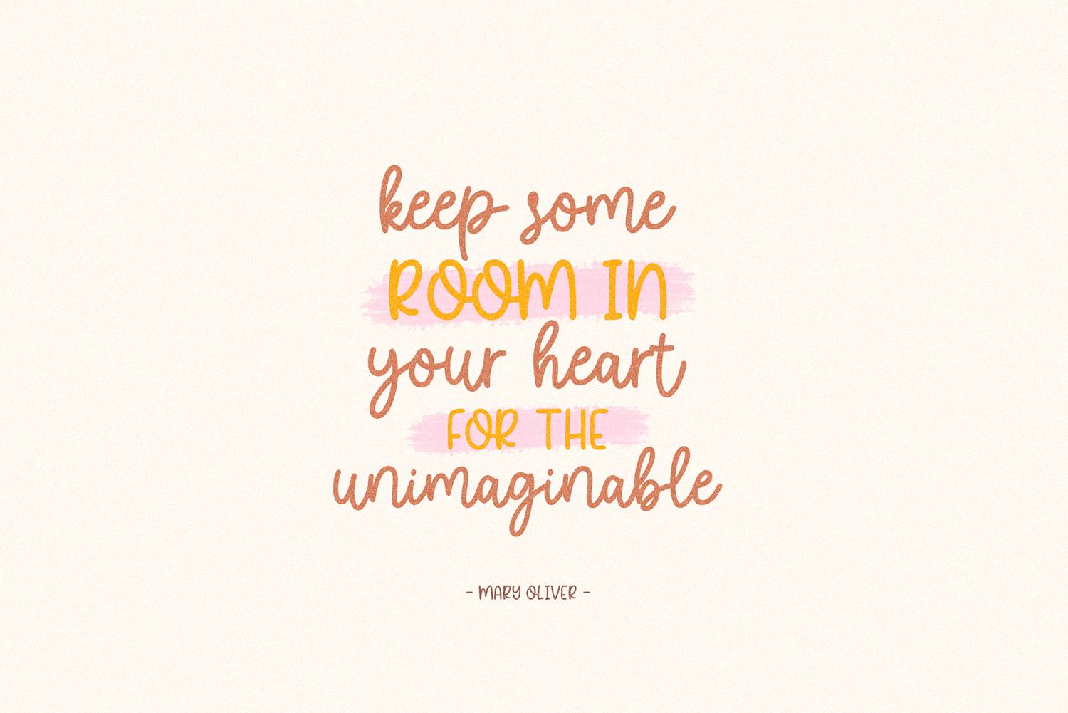Focus Quotes Font sample