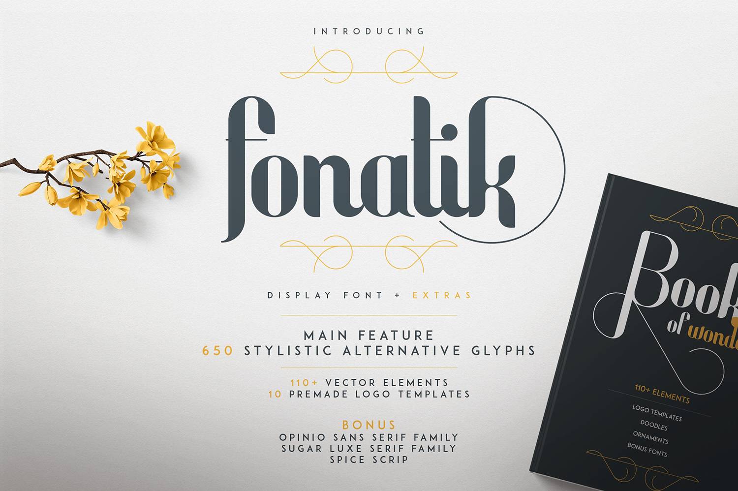 Fonatik Font sample