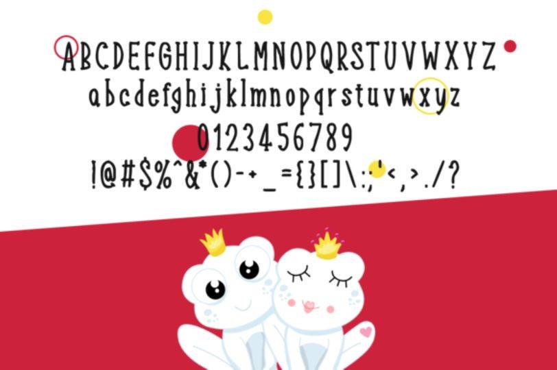 Fondness Font sample