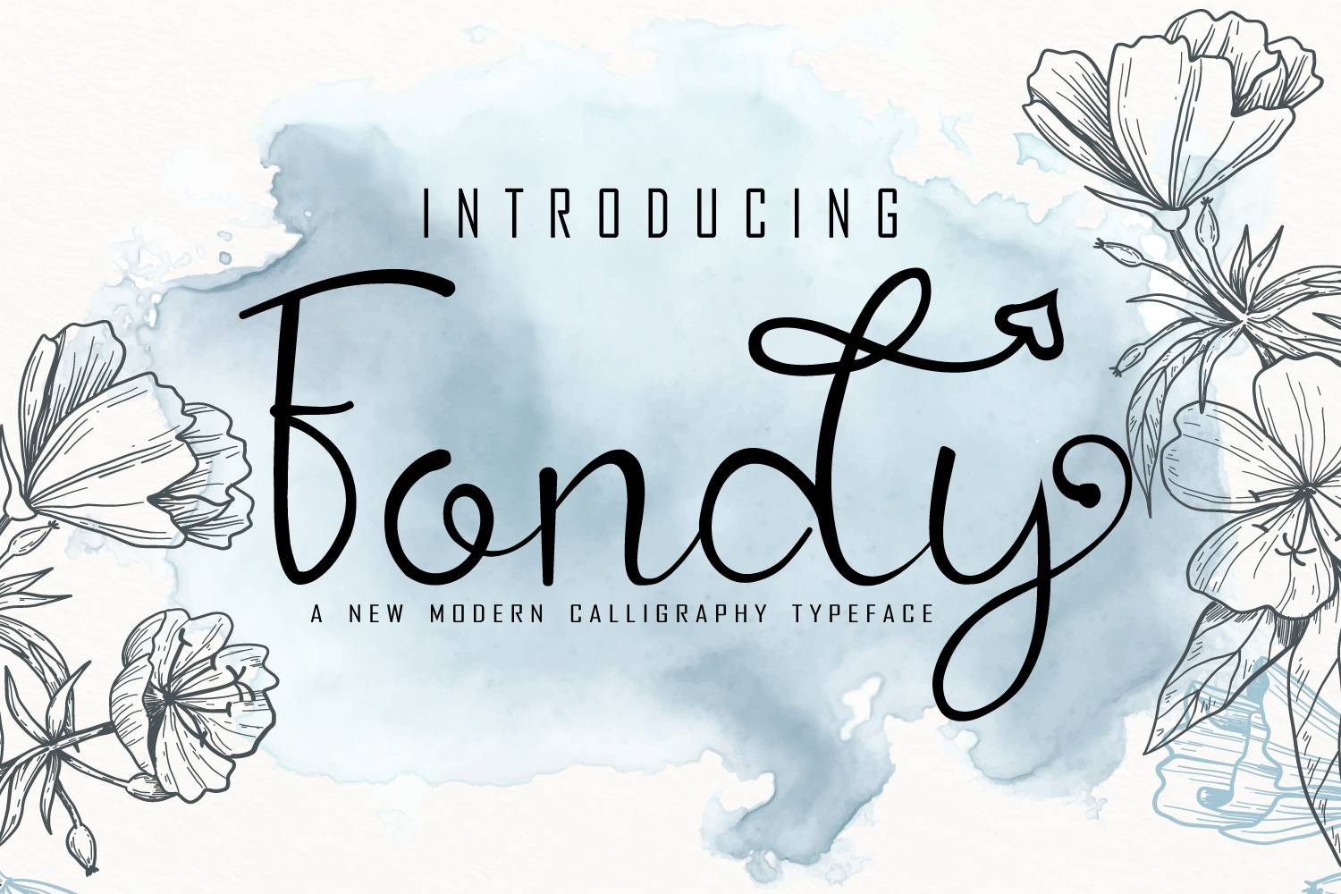 Fondy Font sample