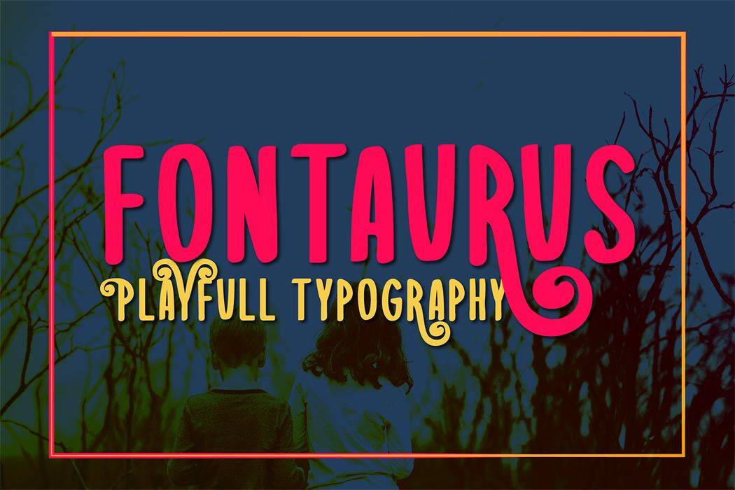Fontaurus Font sample