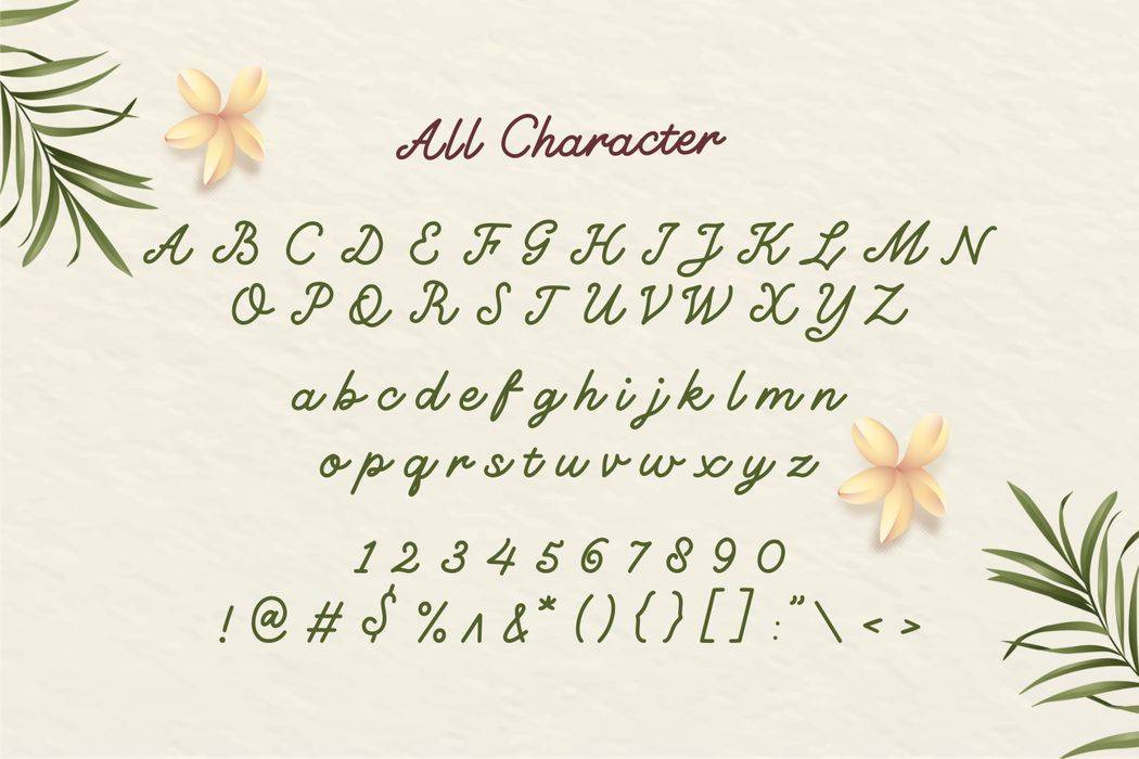 Forberas Font sample