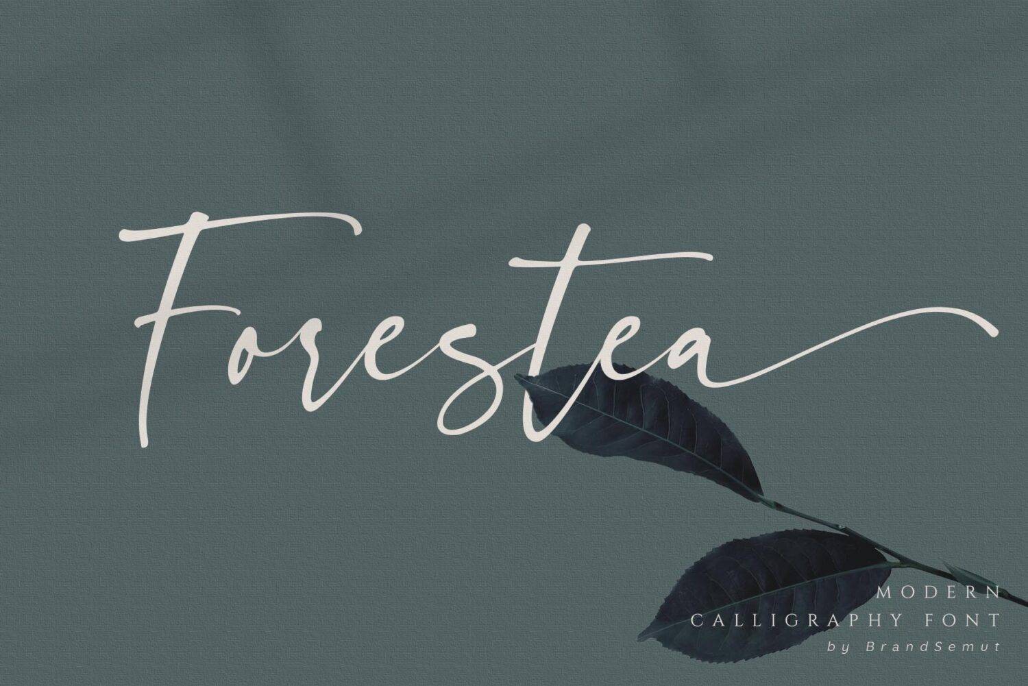 Forestea Font sample