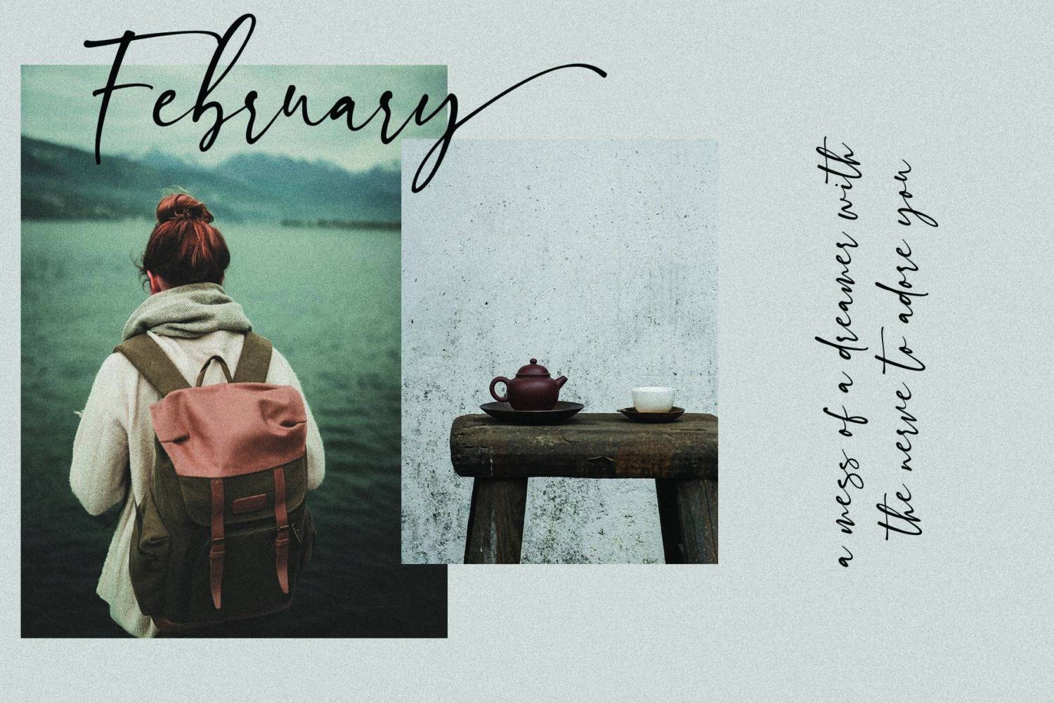 Forestea Font sample