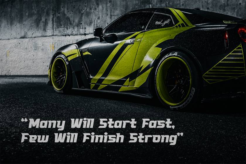 Formula A Font sample