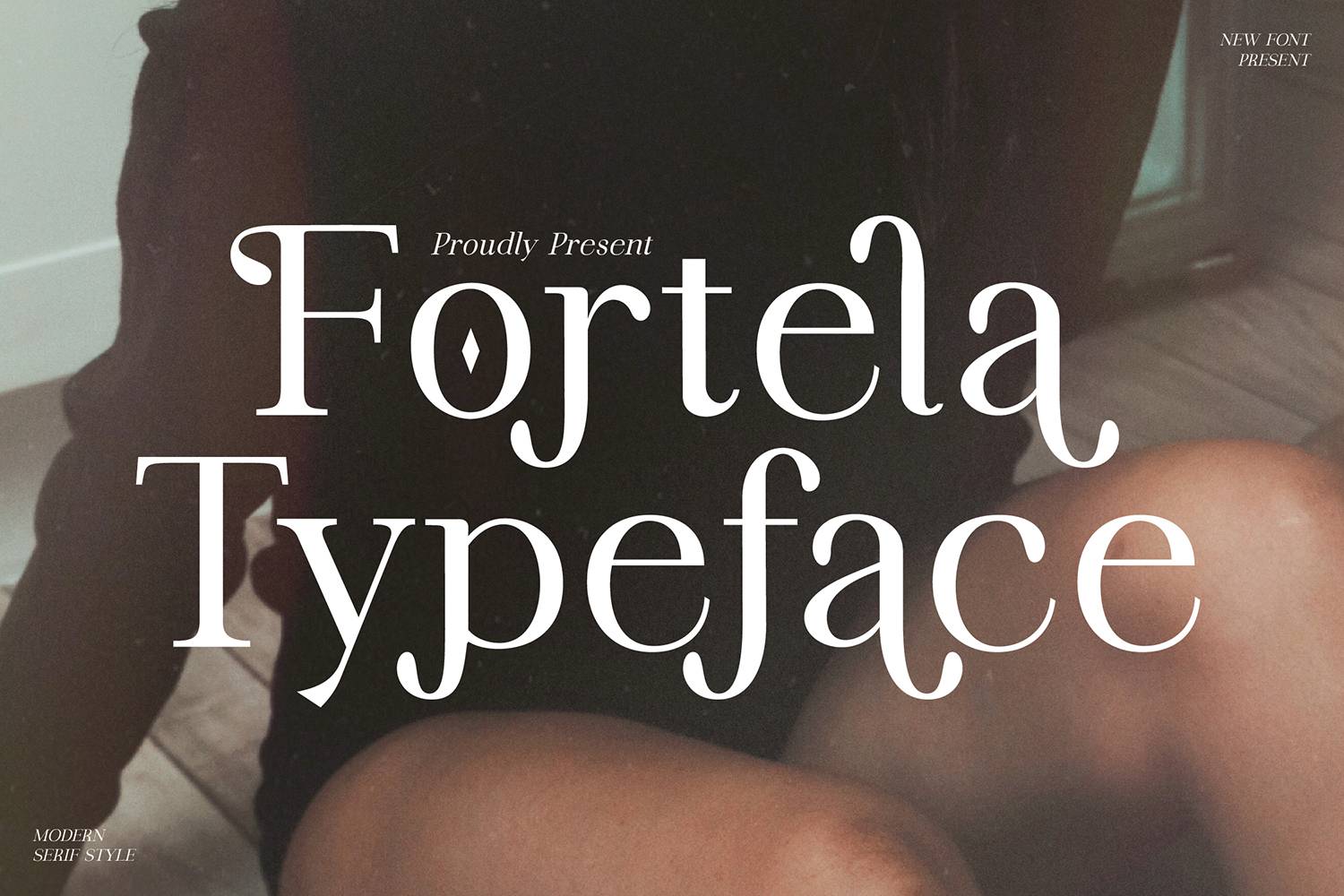 Fortela Typeface Font sample
