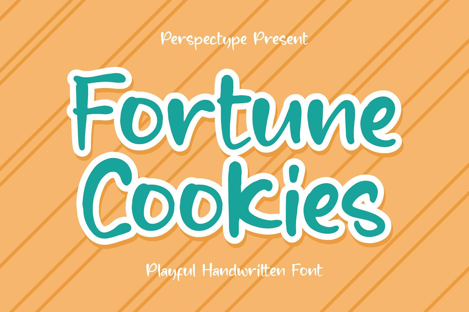 Fortune Cookies Font sample