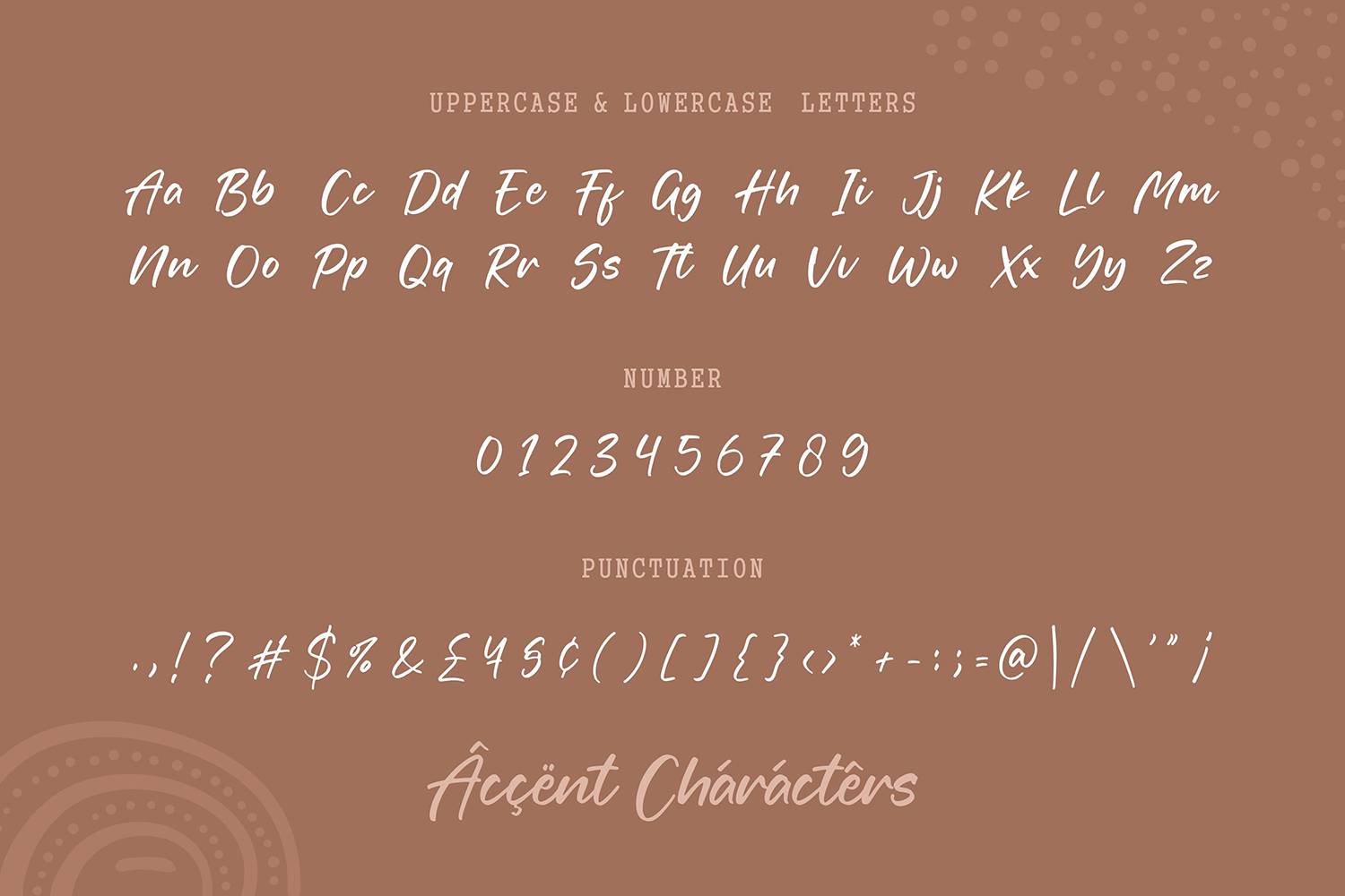 Fortune Font sample