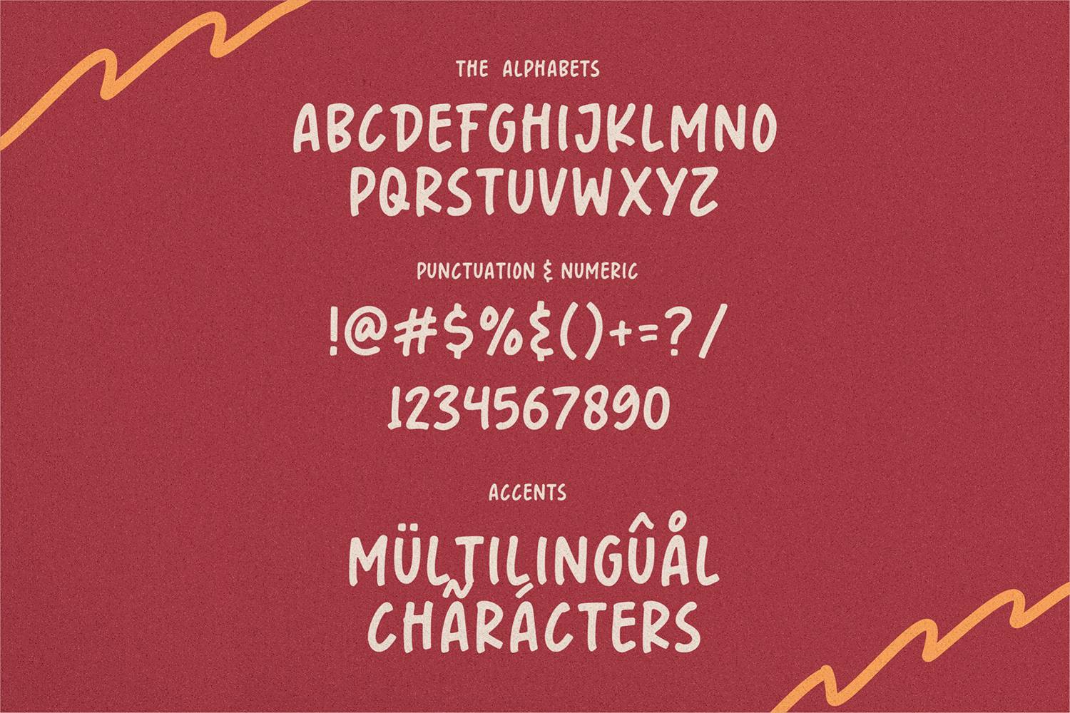 Fourties Font sample