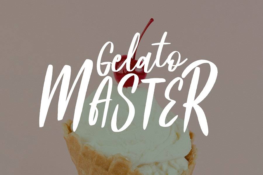 Frances Modern Script Font sample