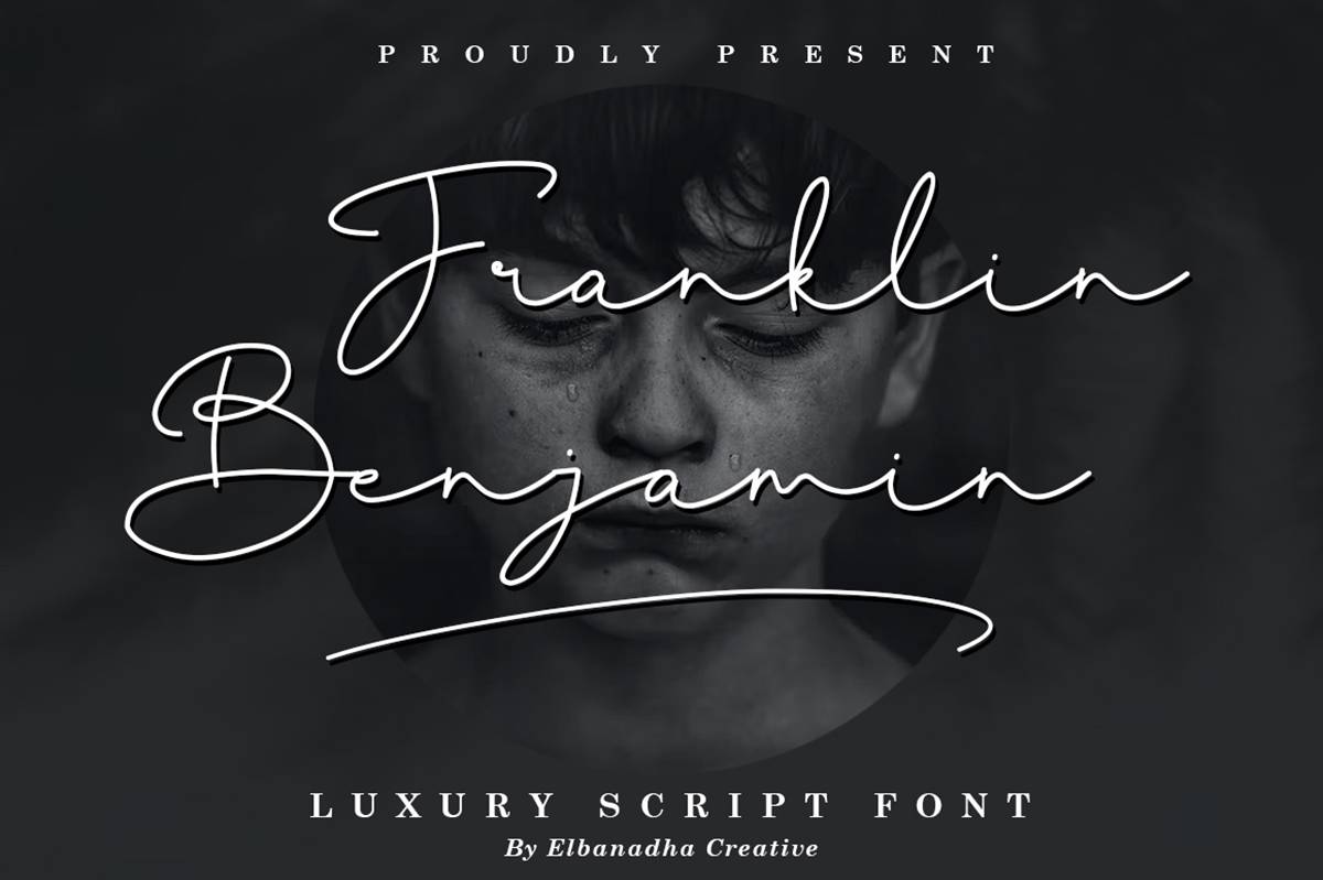 Franklin Benjamin Font sample
