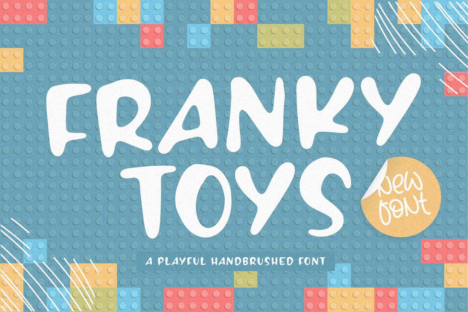 Franky Toys Font sample