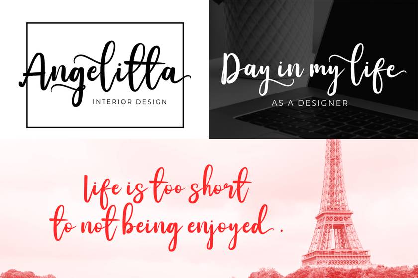 Freeliving Font sample