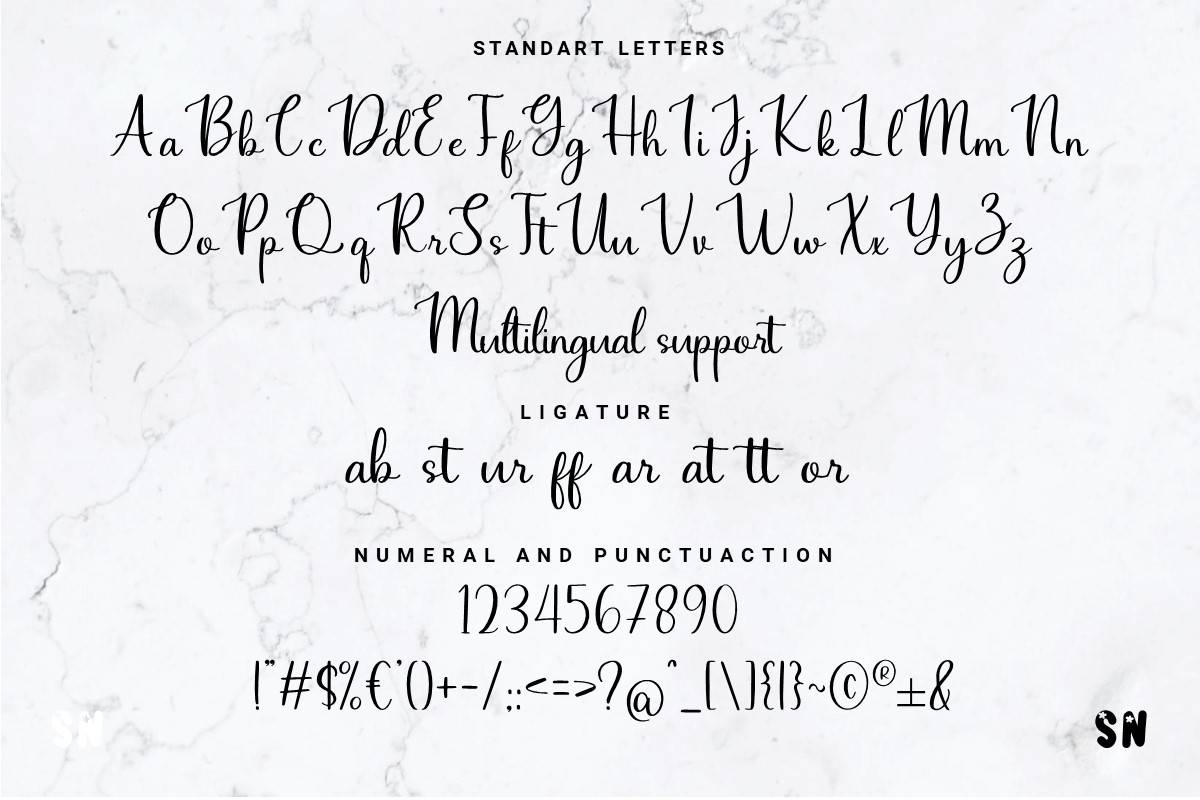 Friday Pon Font sample