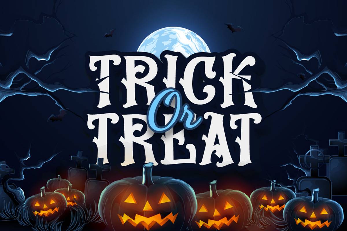 Frighted Font sample