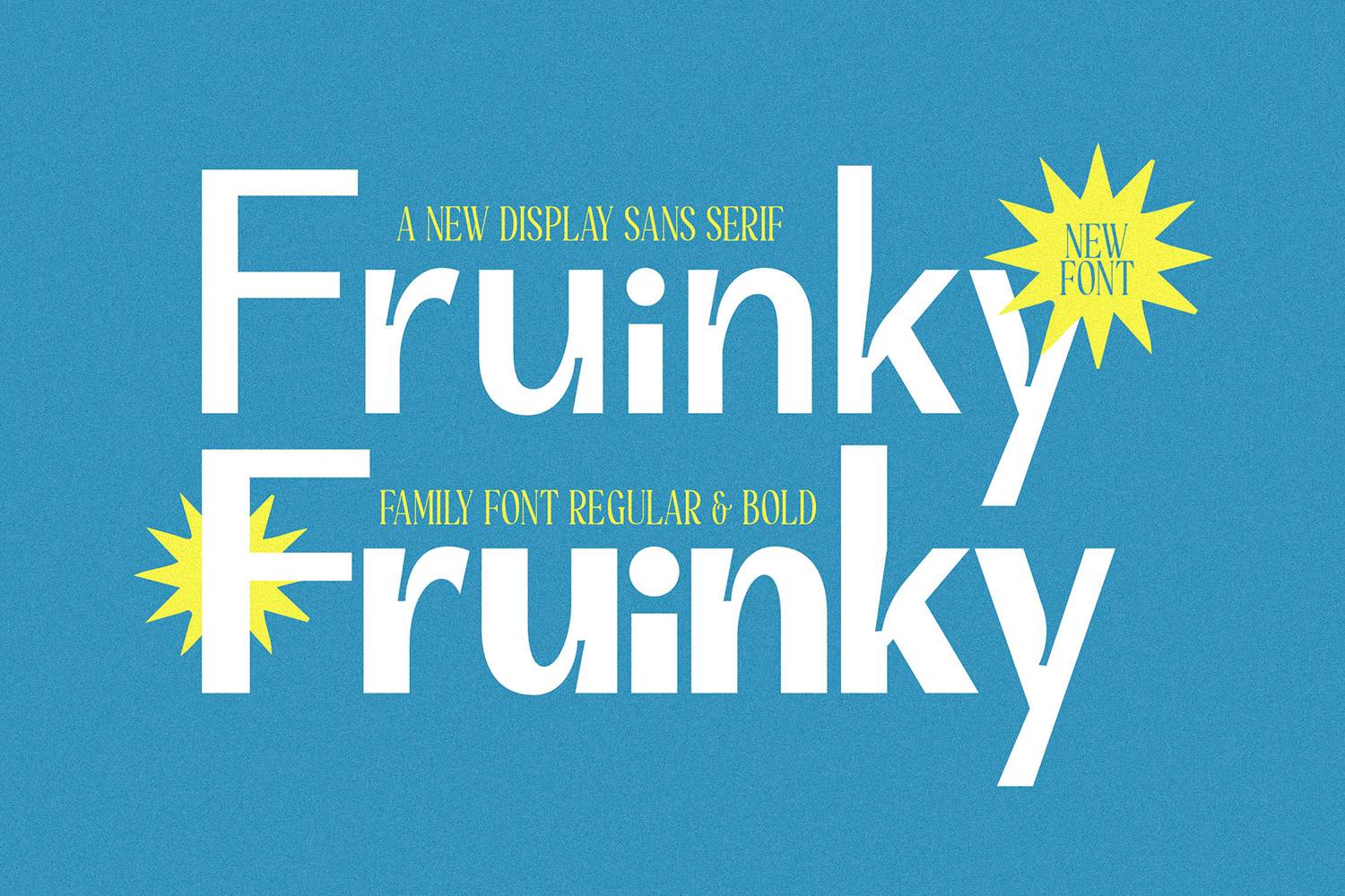 Fruinky Font sample