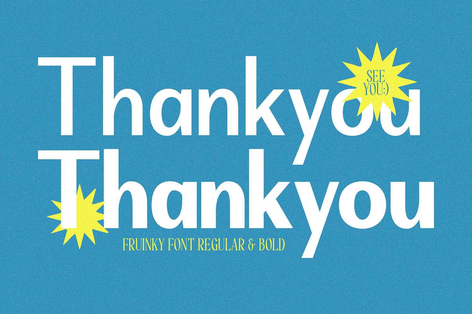 Fruinky Font sample