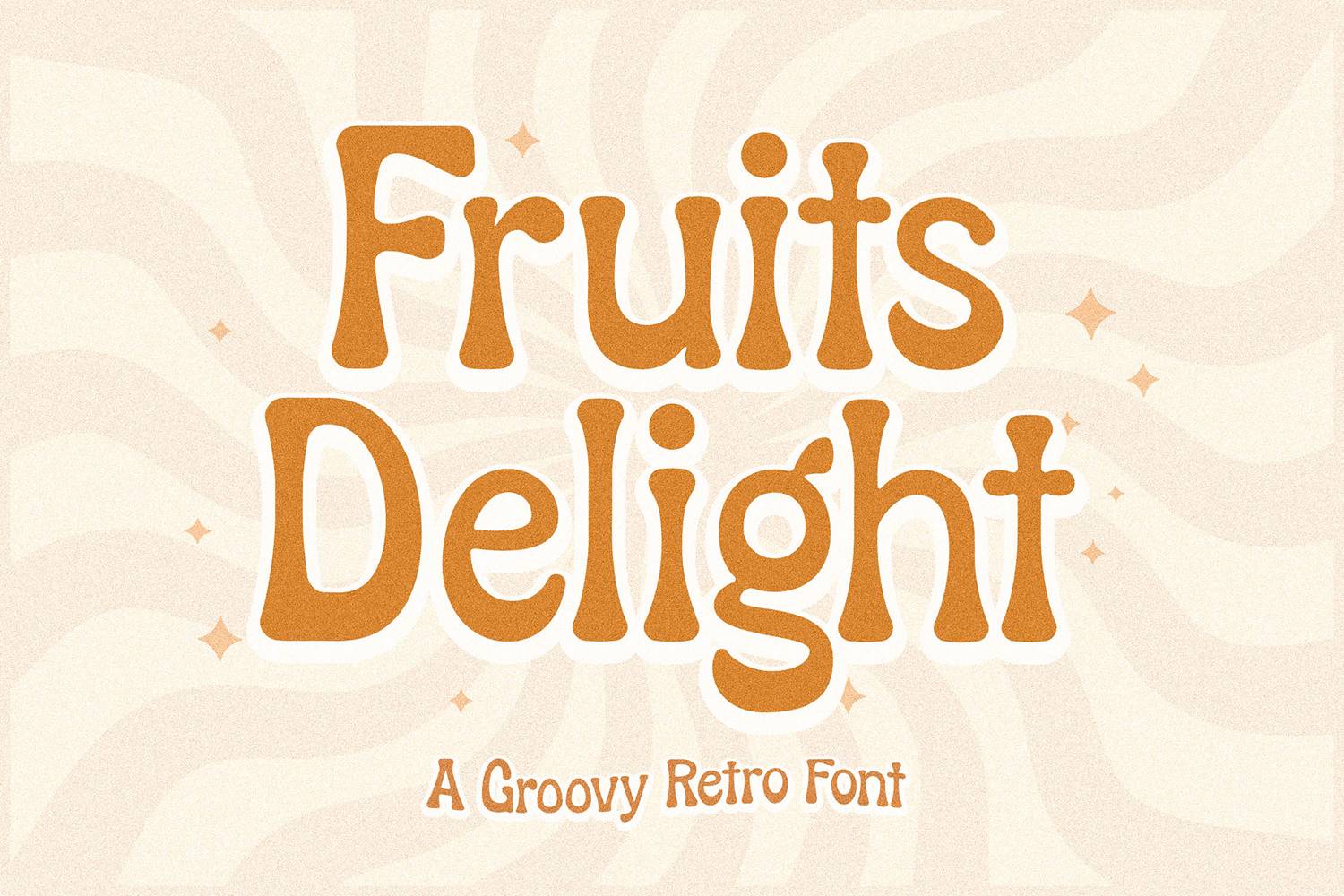 Fruits Delight Font sample