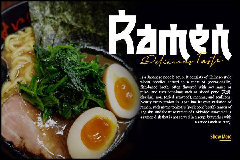 Fujiyama Font sample
