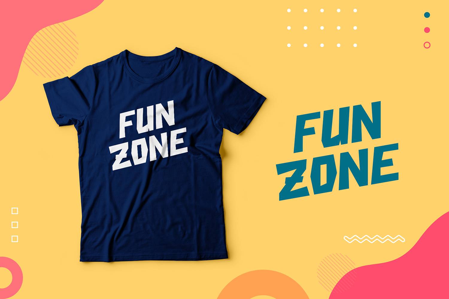 Fun Zone Font sample