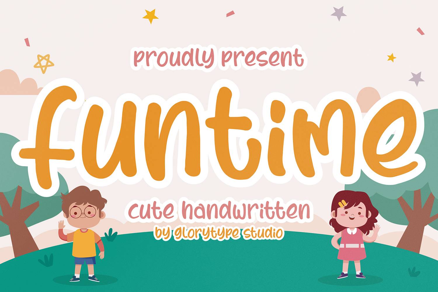 Funtime Font sample