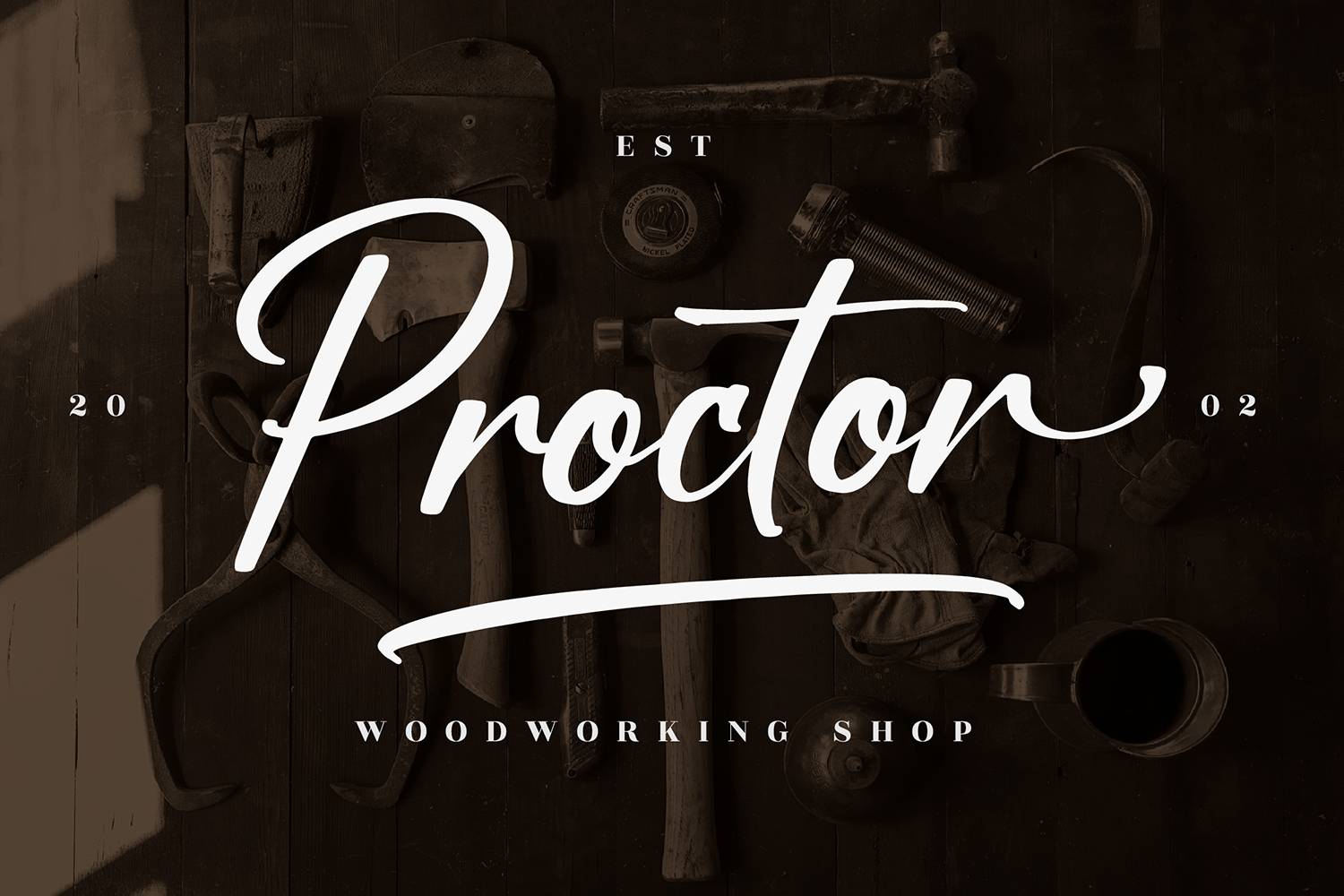 Futuristic Stylish Font sample