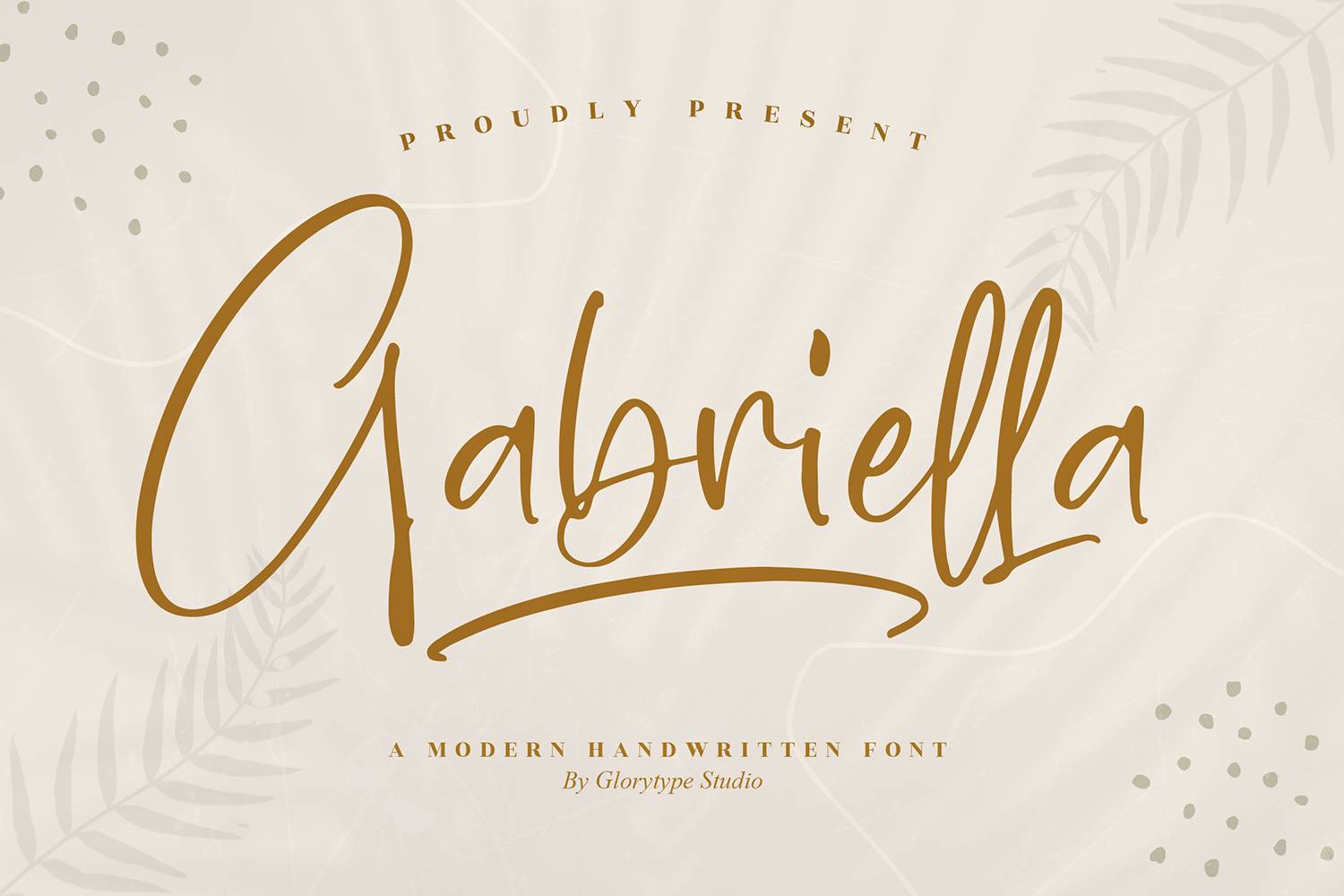 Gabriella Font sample