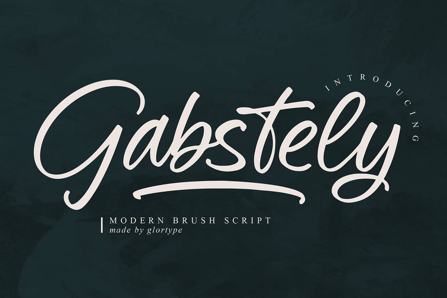 Gabstely Font sample