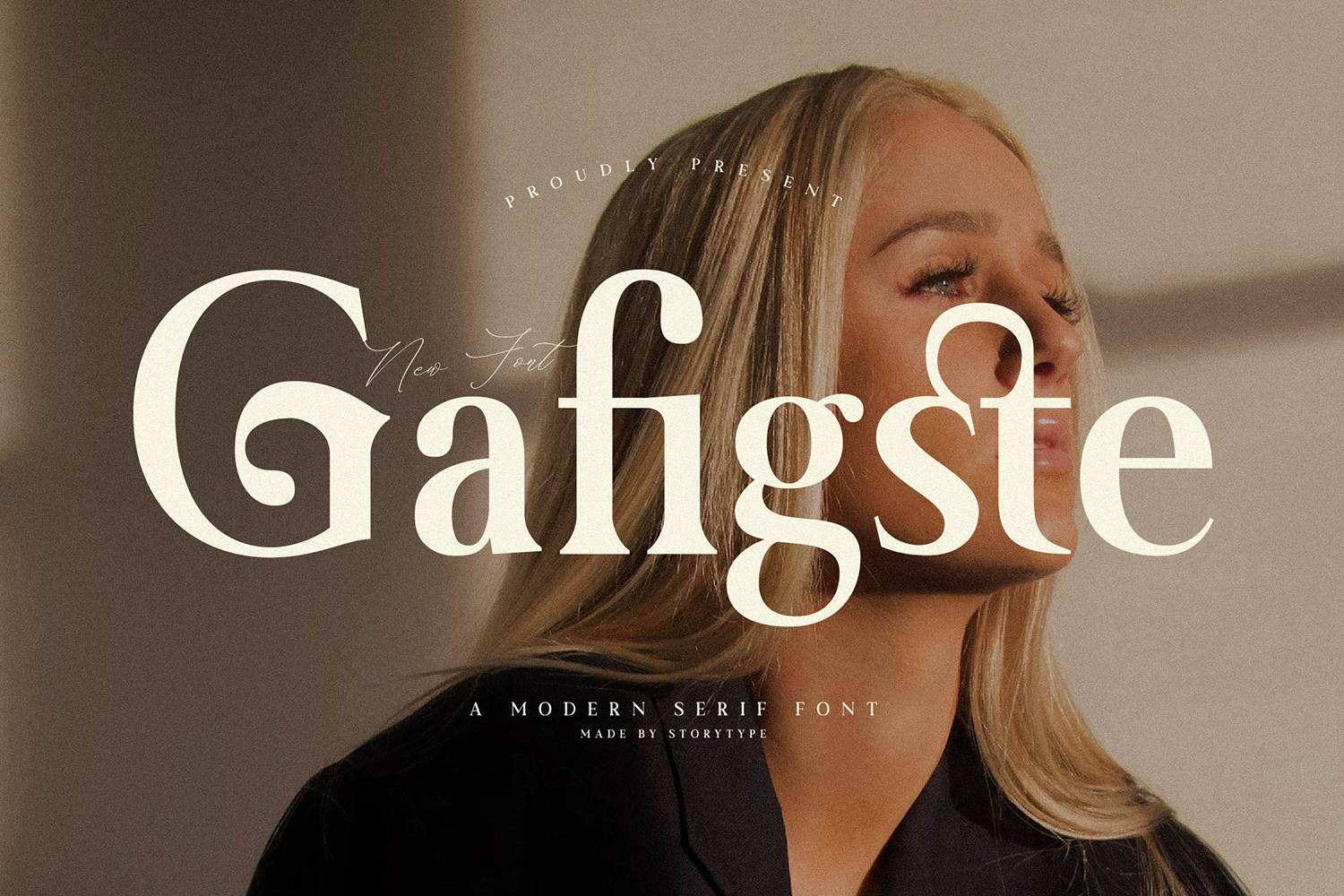 Gafigste Font sample