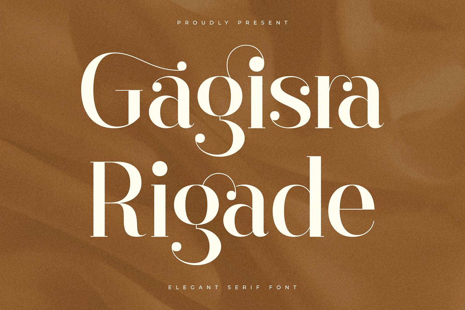 Gagisra Rigade Font sample