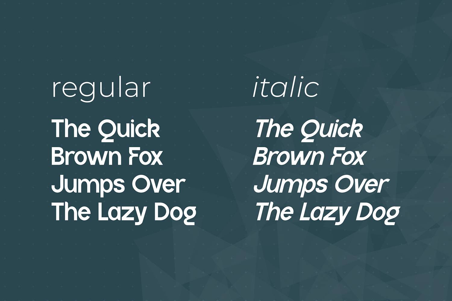 Gajkley Font sample