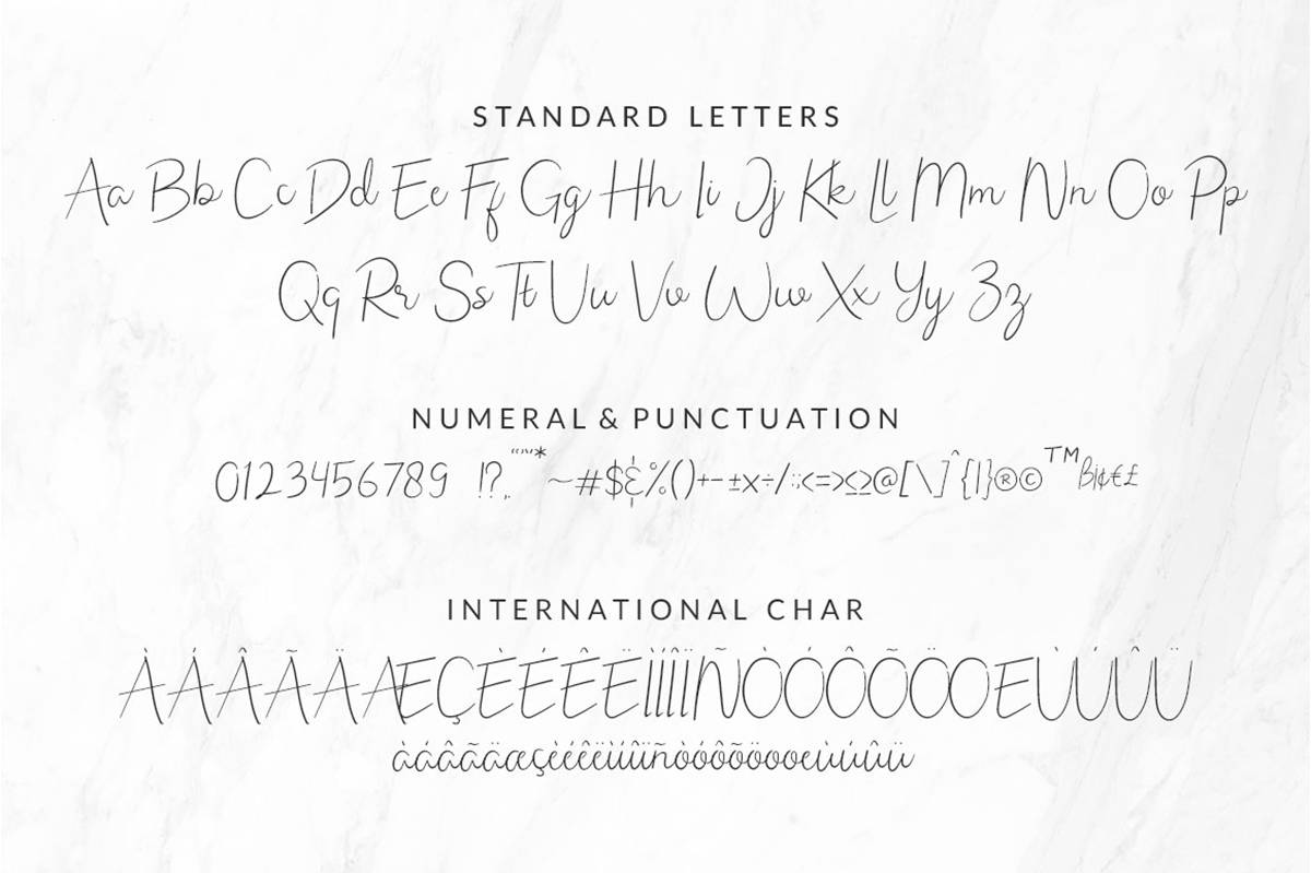 Galadriel Font sample