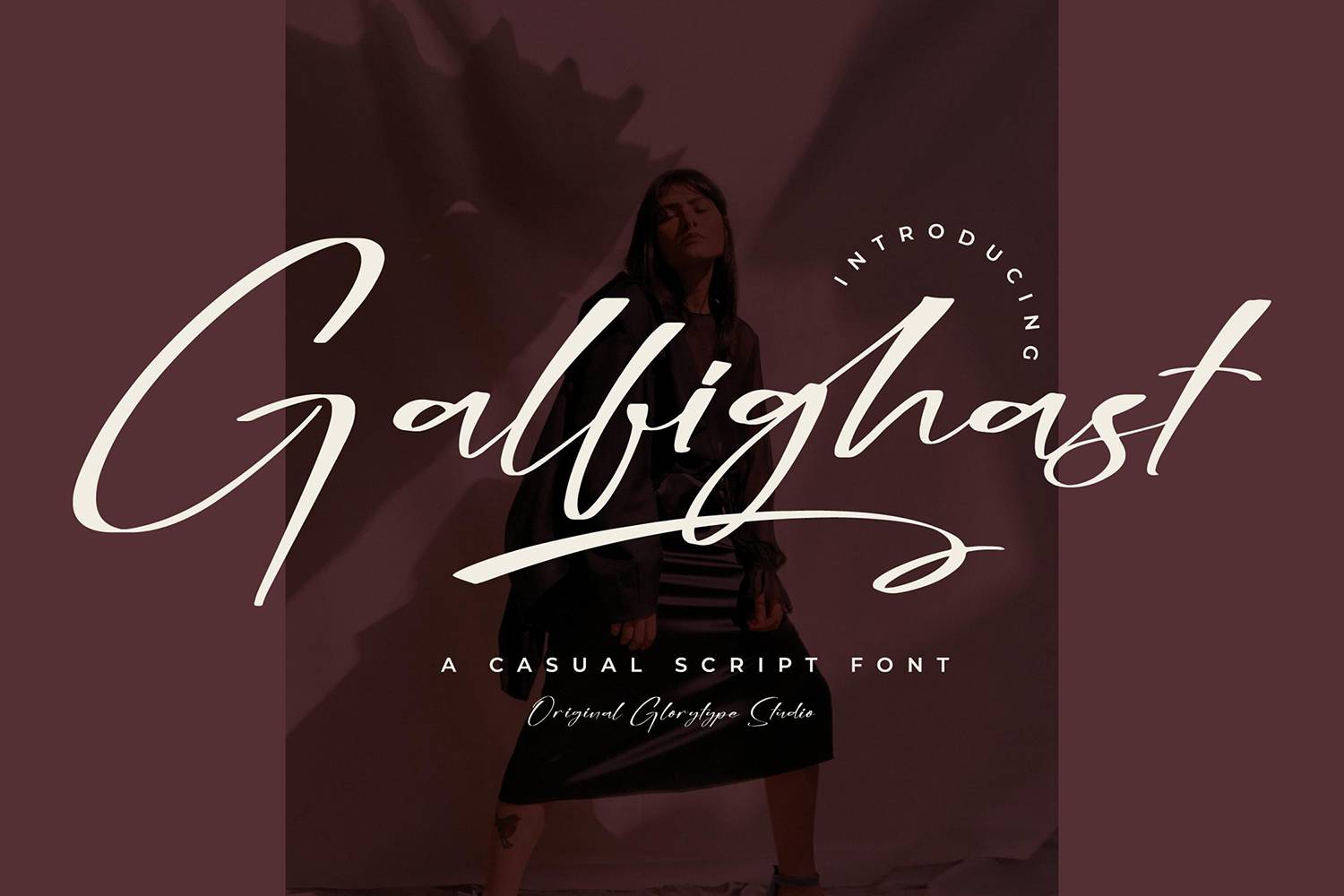 Galfighast Font sample
